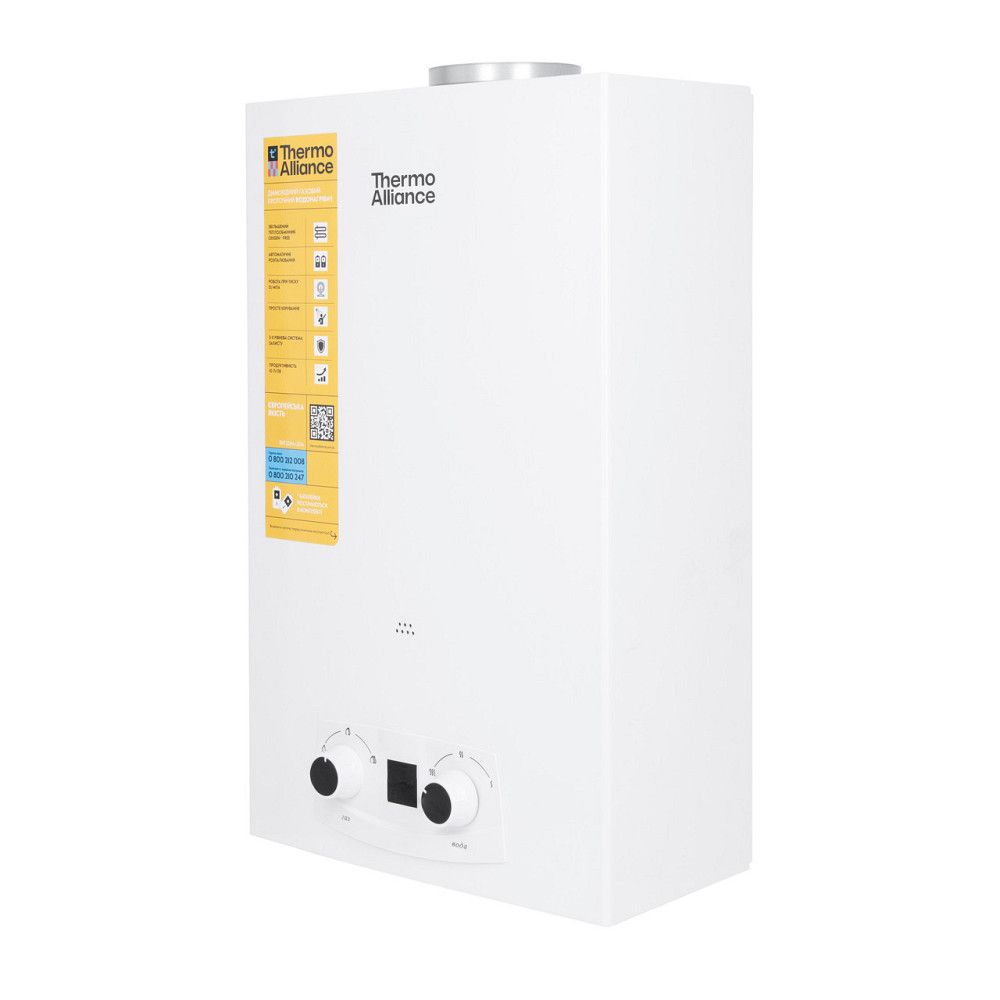Колонка газовая дымоходная Thermo Alliance JSD20-10QB 10 л EURO Киев - изображение 13