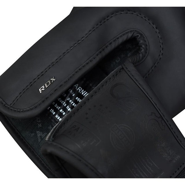 Боксерські рукавиці RDX F15 Noir Matte Black 10 унцій (капа в комплекті) Кам'янське - фото 7