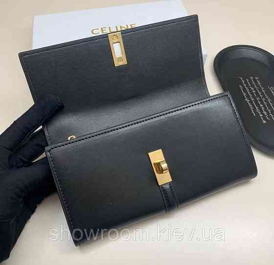 Женский брендовый коешелек Celine (924) black Киев