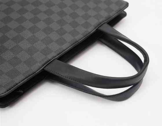 Стильний чоловічий діловий портфель для документів, якісна офісна сумка формату А4 ( 23739 ) Харків