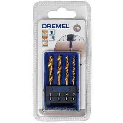 Набор сверл Dremel 3, 4, 5, 6 мм, по дереву (2.615.063.6JA) Вінниця