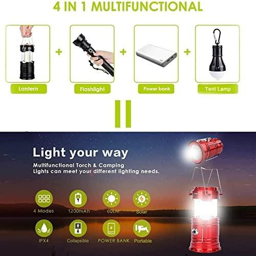 Ручний кемпінговий ліхтар LED на сонячній батареї Solar із USB Туристичний світильник Дніпро - фото 2