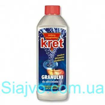 Средство для прочистки труб Kret 560г гранулы Львов - изображение 1