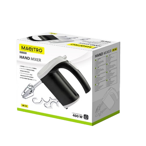Міксер 400W білий Maestro MR-505 Житомир - изображение 2