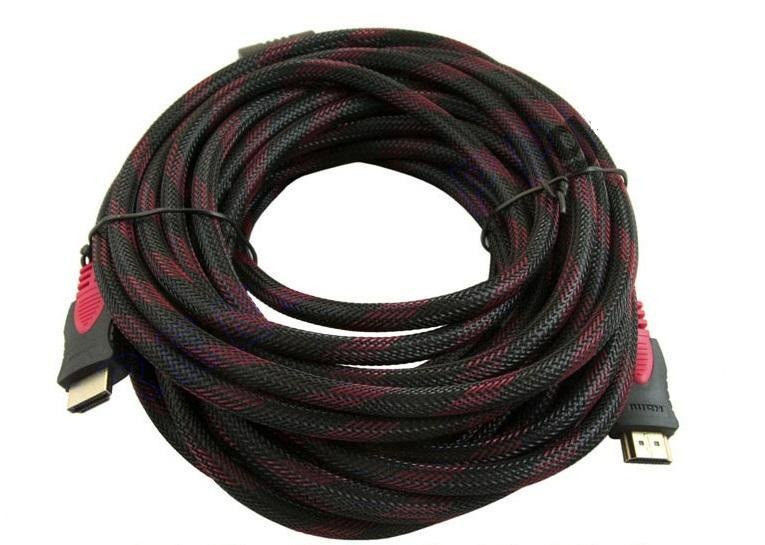 Кабель Hdmi to Hdmi 30м 1080p посилений в обмотці Вінниця - фото 1