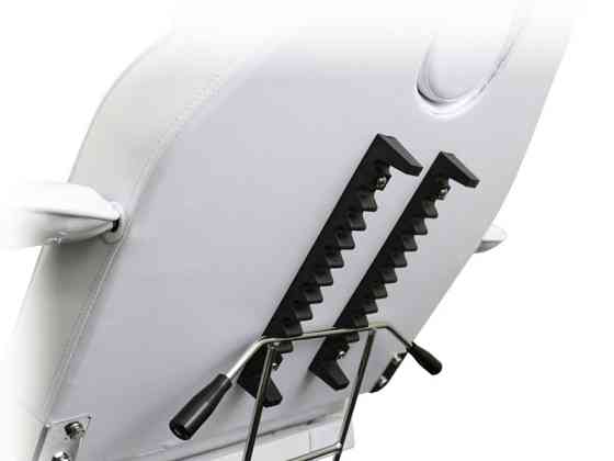 Кушетка педикюрна модель CH-234-1, з гідравлічним регулюванням висоти Чорний Київ