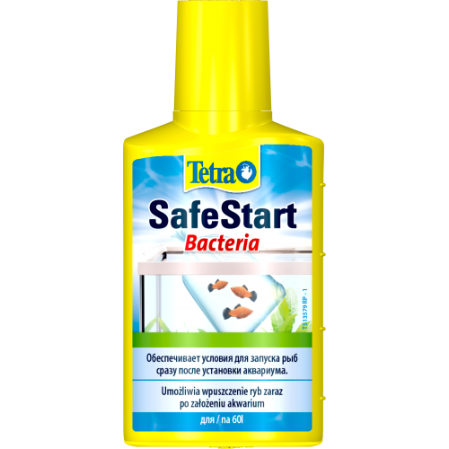 Средство Tetra SafeStart для срочного запуска рыб в новый аквариум 50 мл на 60 л Киев - изображение 1