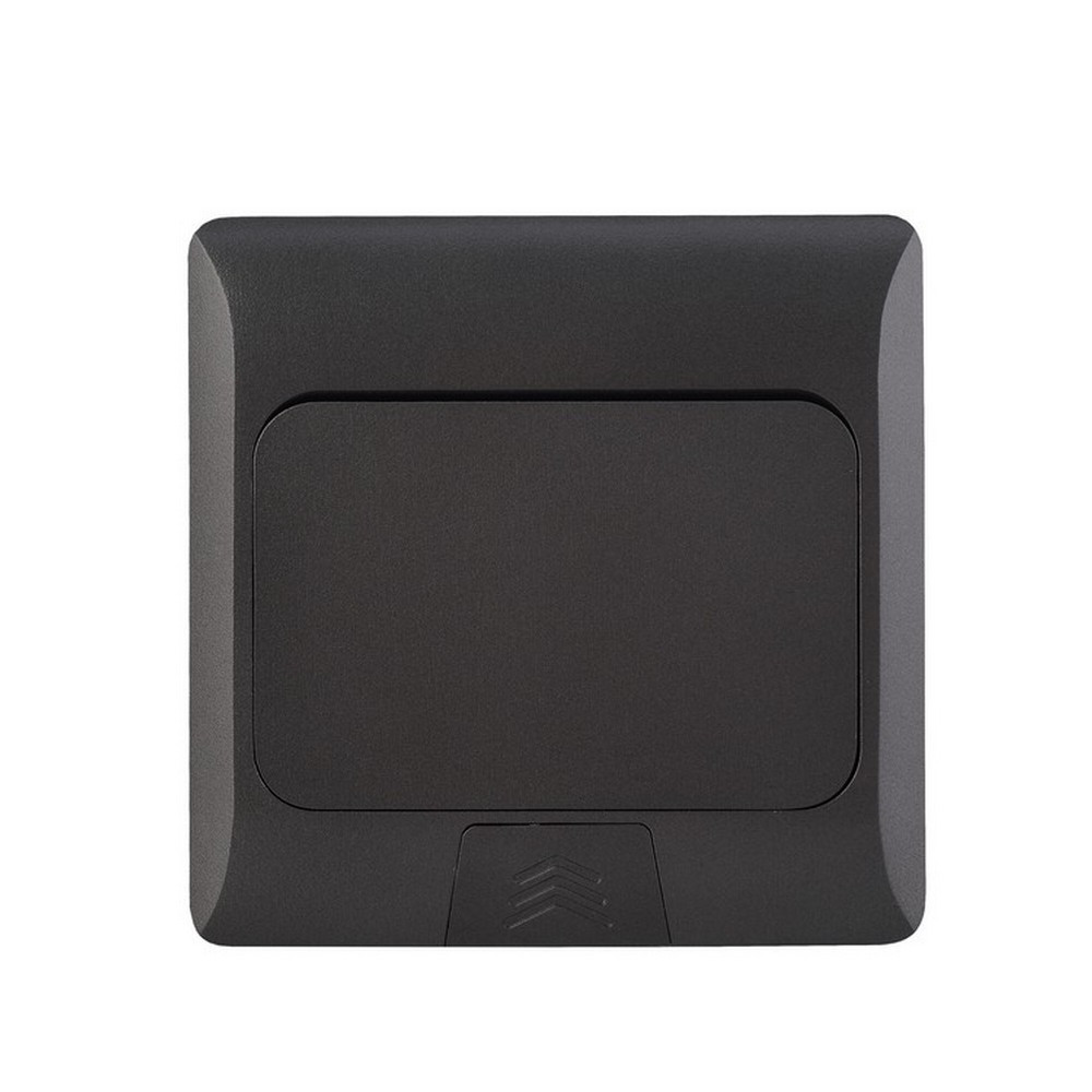 Розетковий люк підлоговий LIVOLO сірий, вбудований у підлогу, пустий корпус без розеток для наповнення будь-якими модулями, з кришкою, IP44, алюміній, Коломия - фото 9