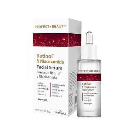 Зволожувальна сироватка від зморшок з ретинолом та ніацинамідом PERFECT BEAUTY Farmona 30 мл Винница