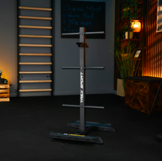 Стійка для дисків та грифів Trex Sport TX-065WR з полицями Киев