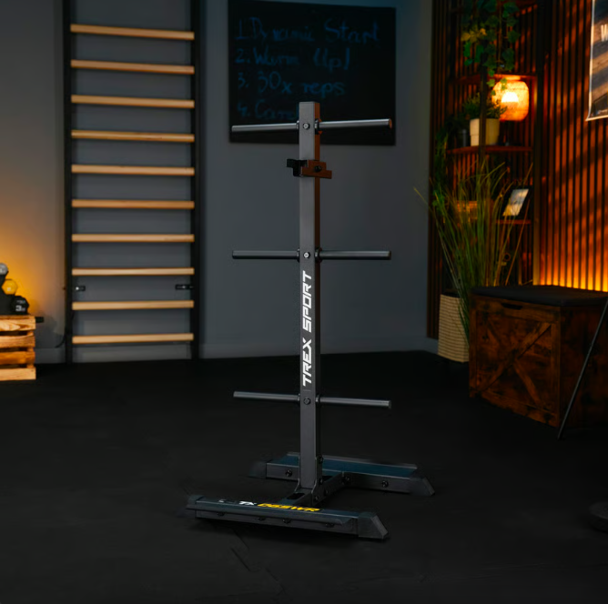 Стійка для дисків та грифів Trex Sport TX-065WR з полицями Киев - изображение 2