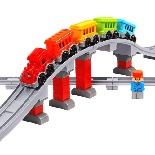 Іграшка Конструктор Залізниця Технок 1300 Житомир - фото 6