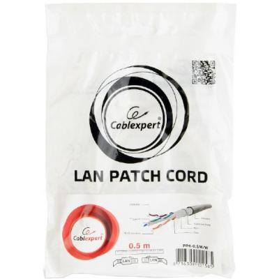 Патч-корд Cablexpert 1м FTP cat 6, white (PP6-1M/W) Винница - изображение 3