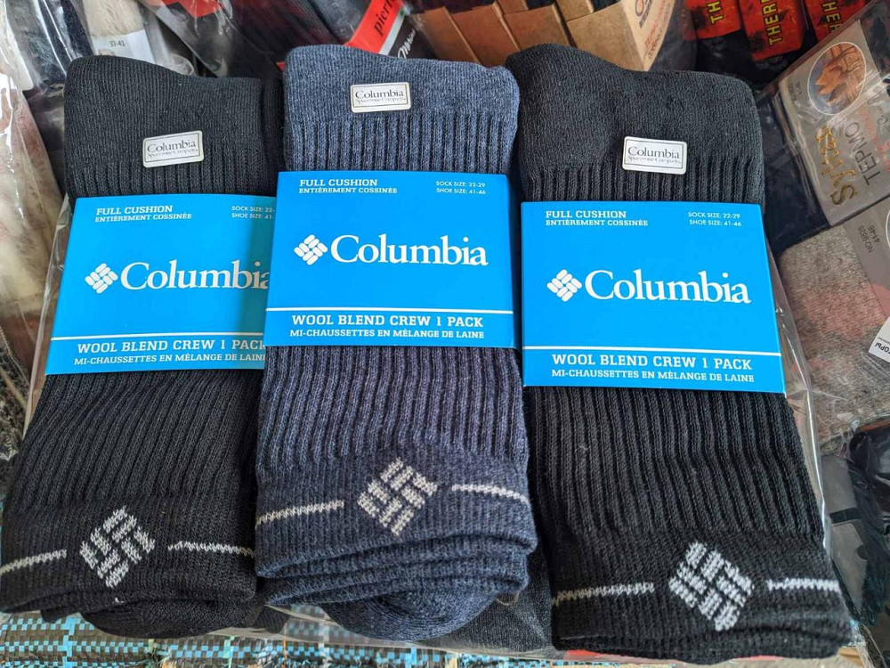 Чоловічі теплі шкарпетки Columbia з махровим слідом (3 шт. у наборі). Размен 41-45 Київ - фото 4