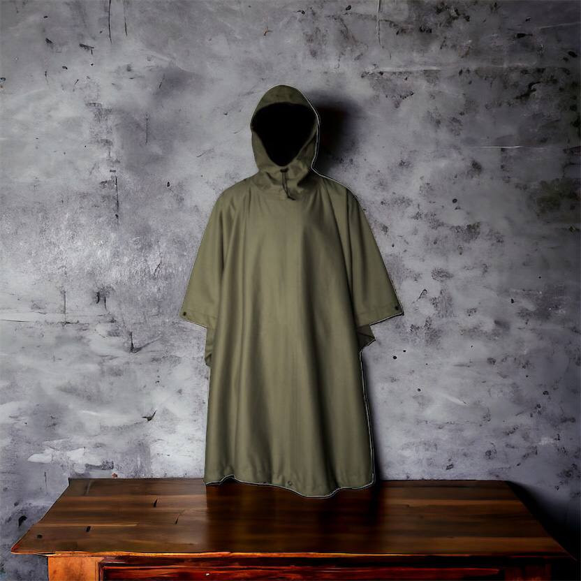 Дождевик мужской военный, Дождевик плащ-палатка Уставной армейский Тактическое боевое пончо TE-75 Львов - изображение 1