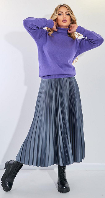 Джемпер свободный с высоким горлом (48-52) Киев - изображение 2