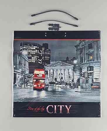 Полиэтиленовый пакет (40х40) с пластиковой ручкой 