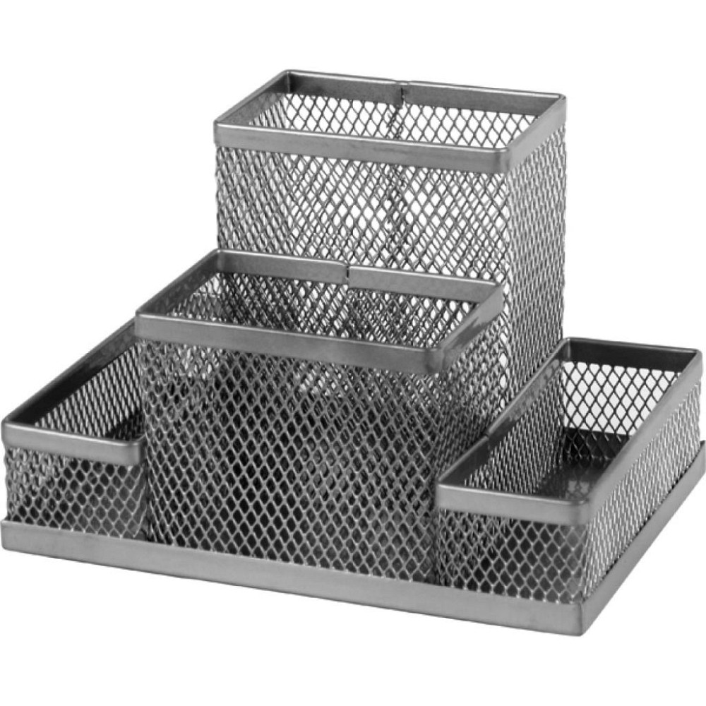 Подставка для мелочей Axent 155x103x100мм, wire mesh, silver (2117-03-A) Винница - изображение 1