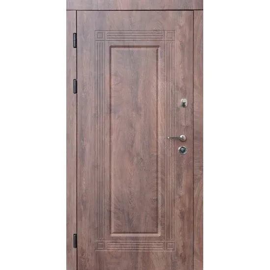 Входные двери Форт-М Стандарт Плюс Бавария KALE спил дерева коньячный Киев