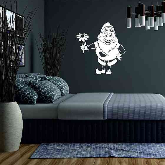 Декоративное настенное Панно «Гномик», Декор на стену 70*66 см Киев