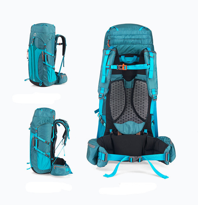 Рюкзак туристичний Naturehike NH16Y020-Q, 55 л, блакитний Киев - изображение 4