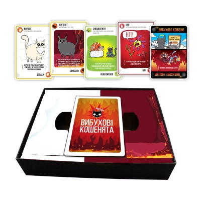 Настільна гра Rozum Вибухові кошенята: Добро і Зло (Exploding Kittens: Good Vs Evil) (укр.) (EKIEK12UA) Вінниця - фото 4