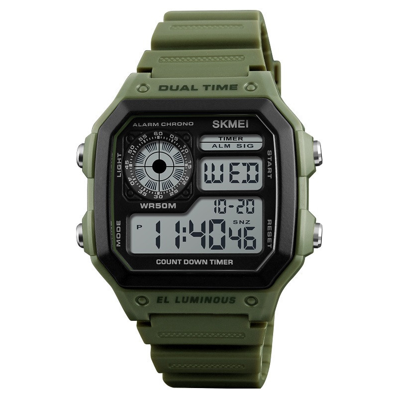 Skmei 1299AG Army Green. SBR Киев - изображение 1