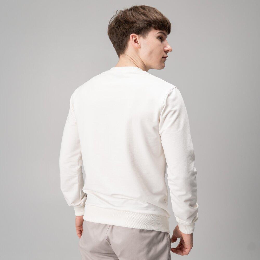 Свитшот мужской однотонный молочный Pobedov 001 Киев - изображение 8