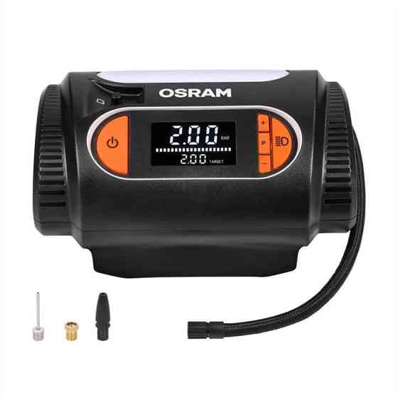 Компресор автомобільний OSRAM TYREinflate OTI2120 аналоговий дисплей 120W 12V Харків