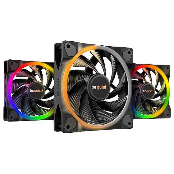 Вентилятор be quiet! Light Wings 120mm PWM High-Speed 3-Pack Black (BL077) ( 23515 ) Харьков