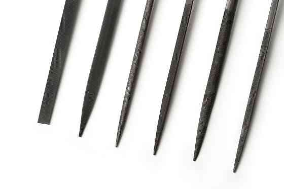 MASTERTOOL Надфілі MASTERTOOL з двокомонентною ручкою 140 мм набір 6 шт 06-0010 Коломия