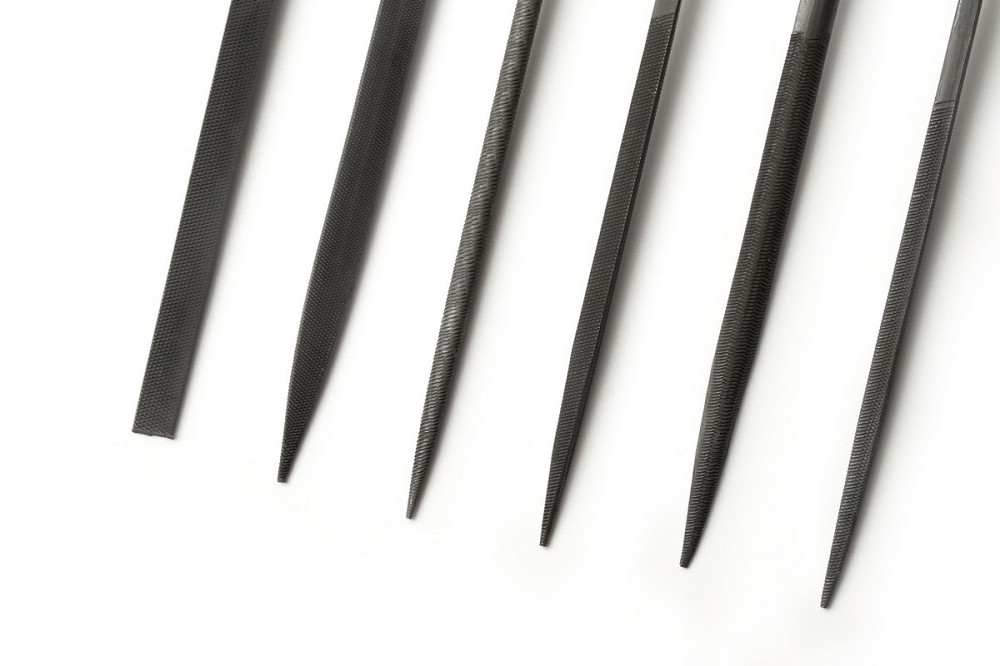 MASTERTOOL Надфілі MASTERTOOL з двокомонентною ручкою 140 мм набір 6 шт 06-0010 Коломия - фото 2