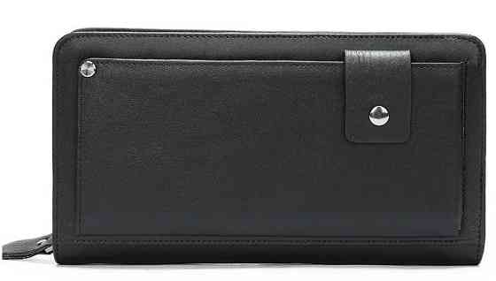 Клатч чоловіча з ременем Чорний (Vintage) Київ