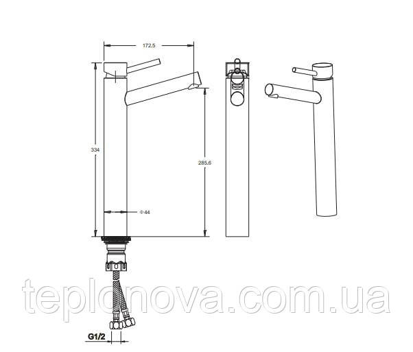 Смеситель для умывальника VENTA VS132HS Черновцы - изображение 4