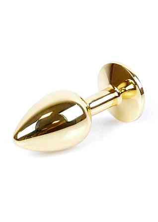 Анальна пробка - Jewellery Gold Plug Red Sex Aura Київ