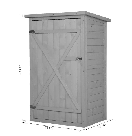 Шафа для садового інвентарю "Флорес" мускат Миколаїв - фото 3