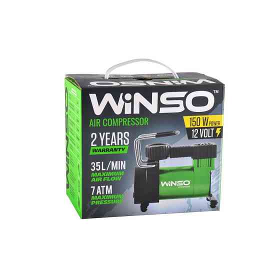 Компресор автомобільний Winso 7Атм 35л/хв 150Вт Львів