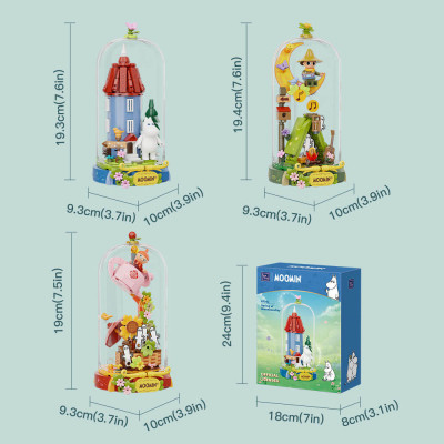 Конструктор Pantasy Moomin Послеобеденный чай Маленькой Ми (87204) Винница - изображение 5