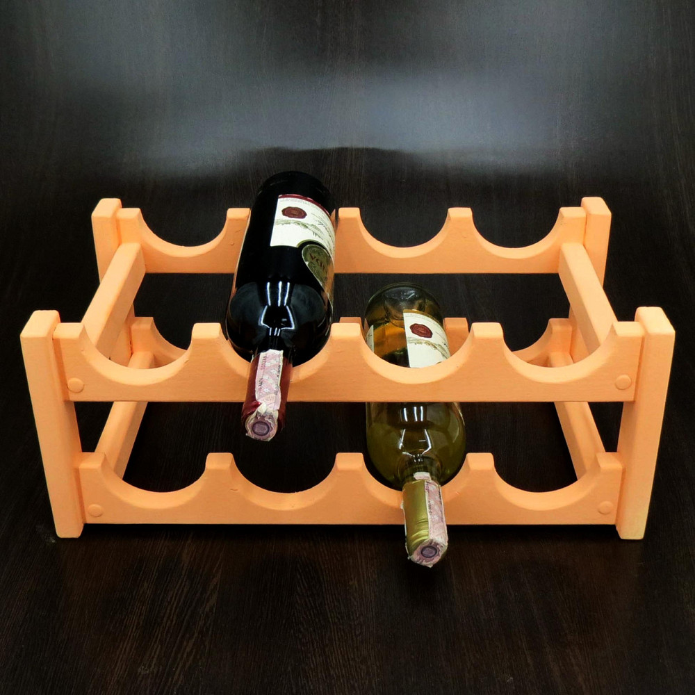 Настольная винная полка 