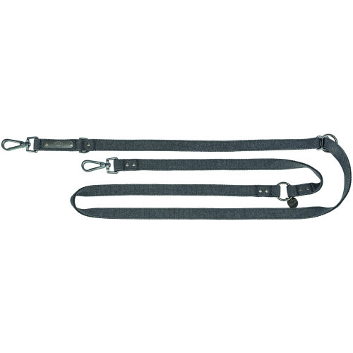 Повідок Trixie CityStyle V-Lead для собак бавовна M–L 2 м 20 мм чорний Київ - фото 1