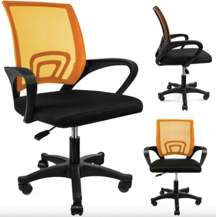 Офісне крісло Smart Jumi помаранчевий Київ