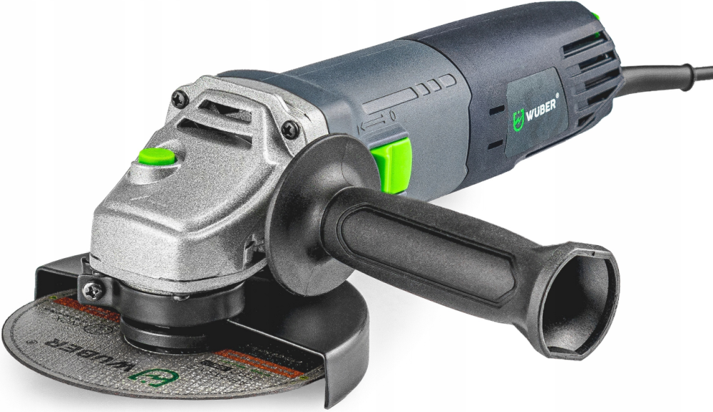 Болгарка (угловая шлифмашина) 1500Вт 125мм + 6 дисков Wuber (Польша) Киев - изображение 4