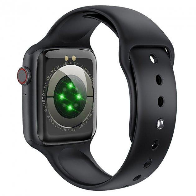 Розумний годинник Smart Watch Hoco Y5 + магнітна зарядка (Чорний) Вінниця - фото 7