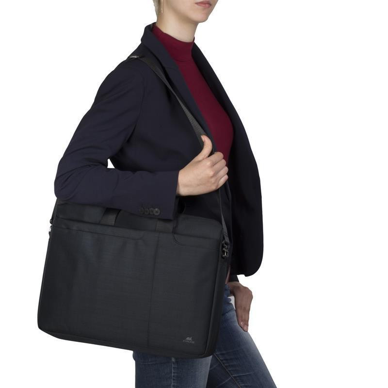 Сумка для ноутбука Rivacase 8335 15.6" Black ( Чорний ) Харків - фото 2