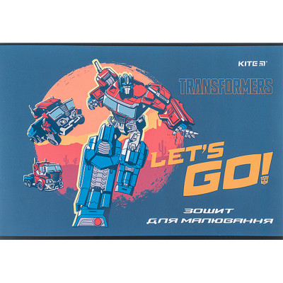Альбом для рисования Kite Transformers, 12 листов (TF24-241) Винница - изображение 7