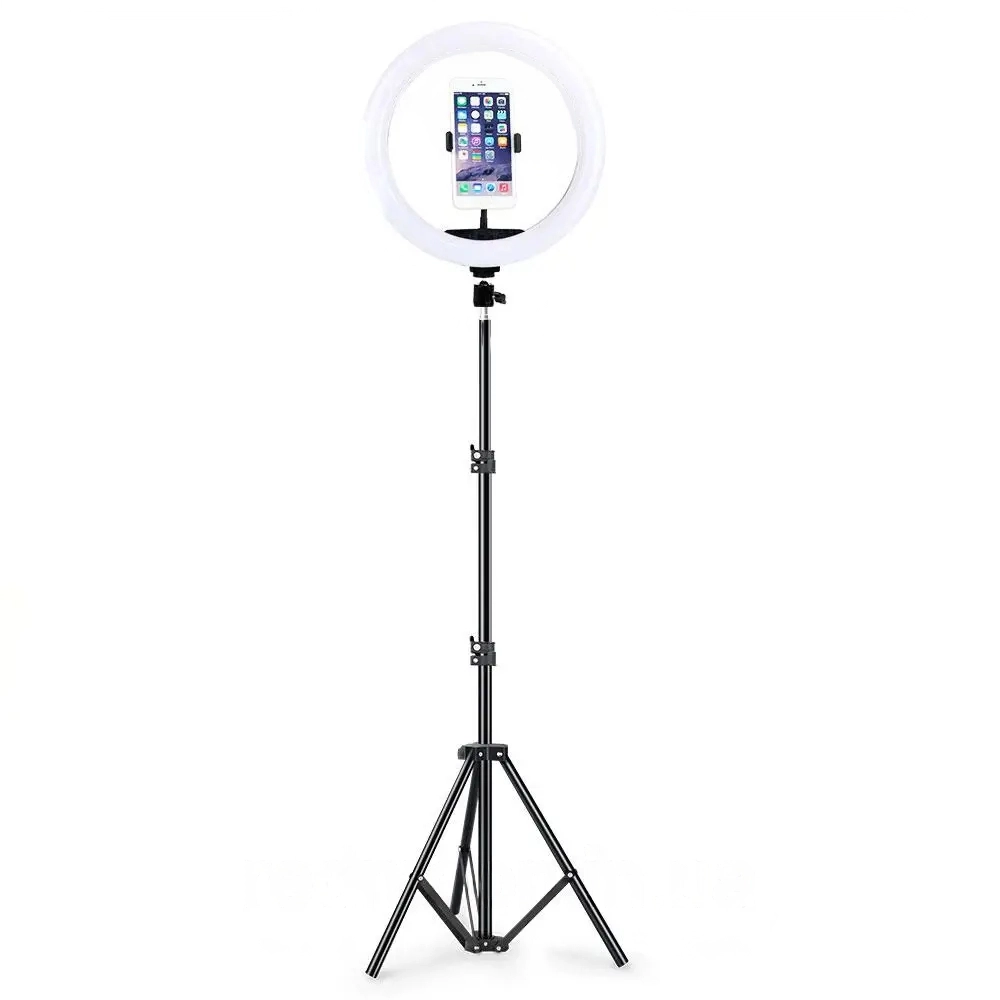 Штатив складной для LED лампы 0,66-2 м / Стойка-тренога для кольцевой лампы и студийного света Киев - изображение 7