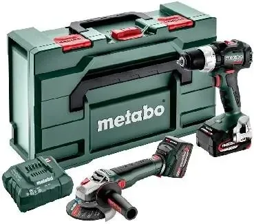 Metabo Zestaw Combo - klasa 18 V Set 2.9.4 18V 2 Акумулятори Li-Power 18V/5.2Ah + metaBOX Київ - фото 1