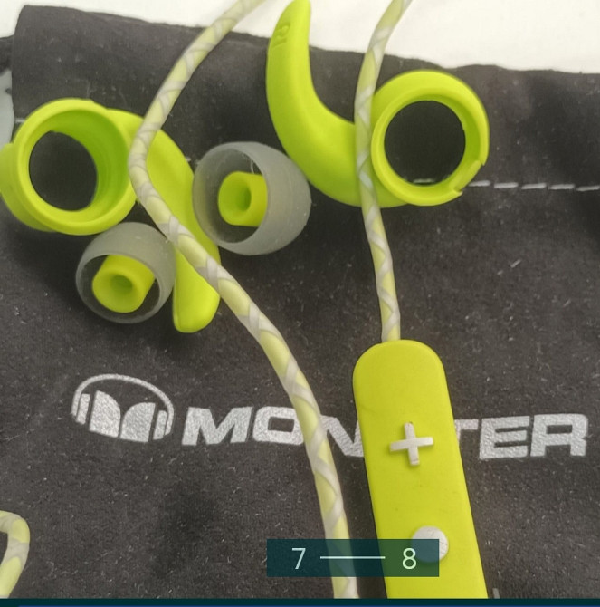 Наушники: Monster iSport Original Харків - фото 7