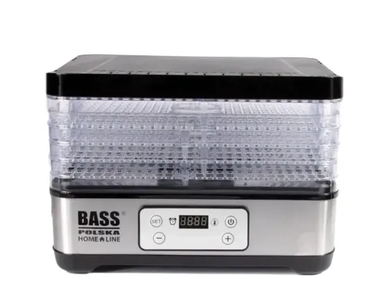 Сушилка для овощей и фруктов Bass Polska BH10603 с регулируемыми лотками 300 Вт Киев