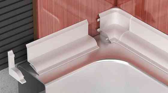 Комплект фурнитуры для плинтуса для ванны. Харьков